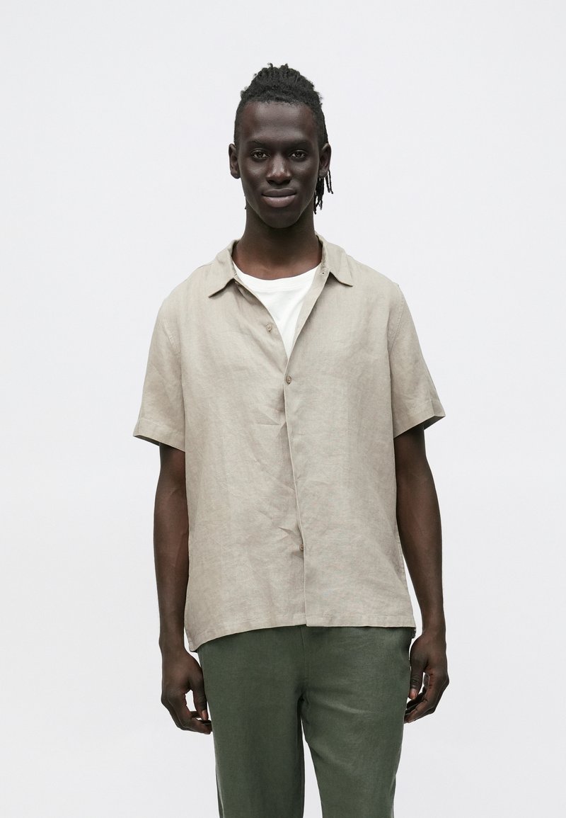 Samsøe Samsøe AVAN SHIRT - Srajca - greige