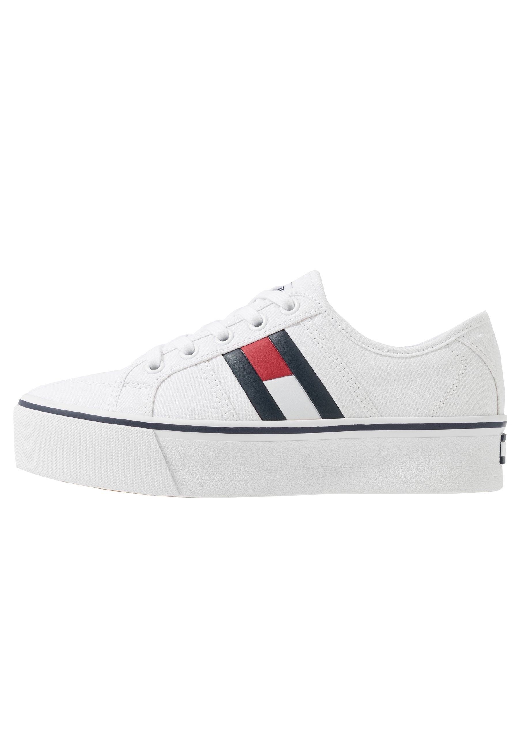 tommy jeans flag flatform trainers