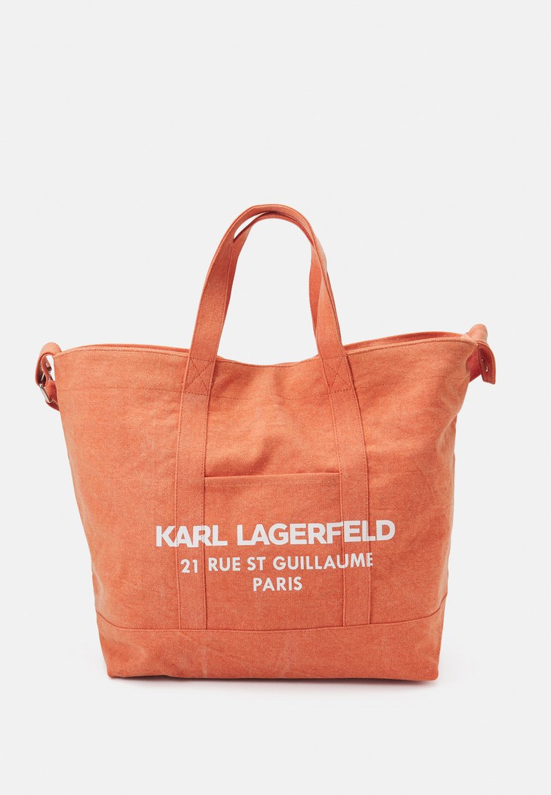 KARL LAGERFELD SHOPPER Shopping Bag orange Zalando.de