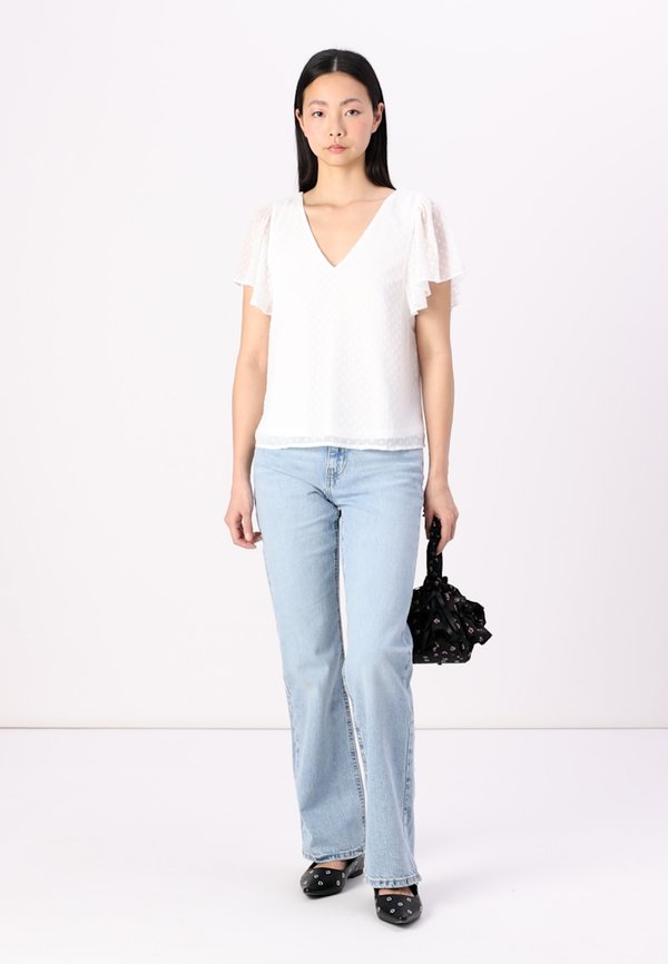 VIMICADA DOBBY V NECK - Blouse3