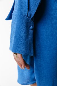 Colourful Rebel DORIN WRAP DRESS - Cocktail φόρεμα / Φόρεμα για πάρτι - vallarta blue