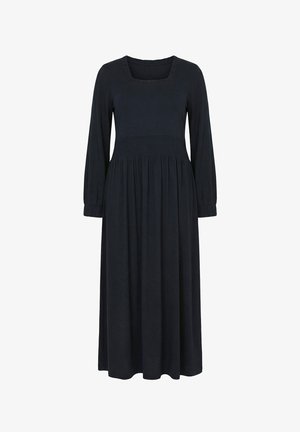 Ulla Popken, SQUARE NECK BALLOON SLEEVE DRESS - Robe de jour - black