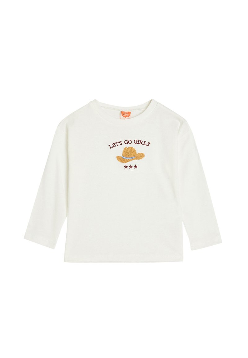 Koton LONG SLEEVE - Pitkähihainen paita - white