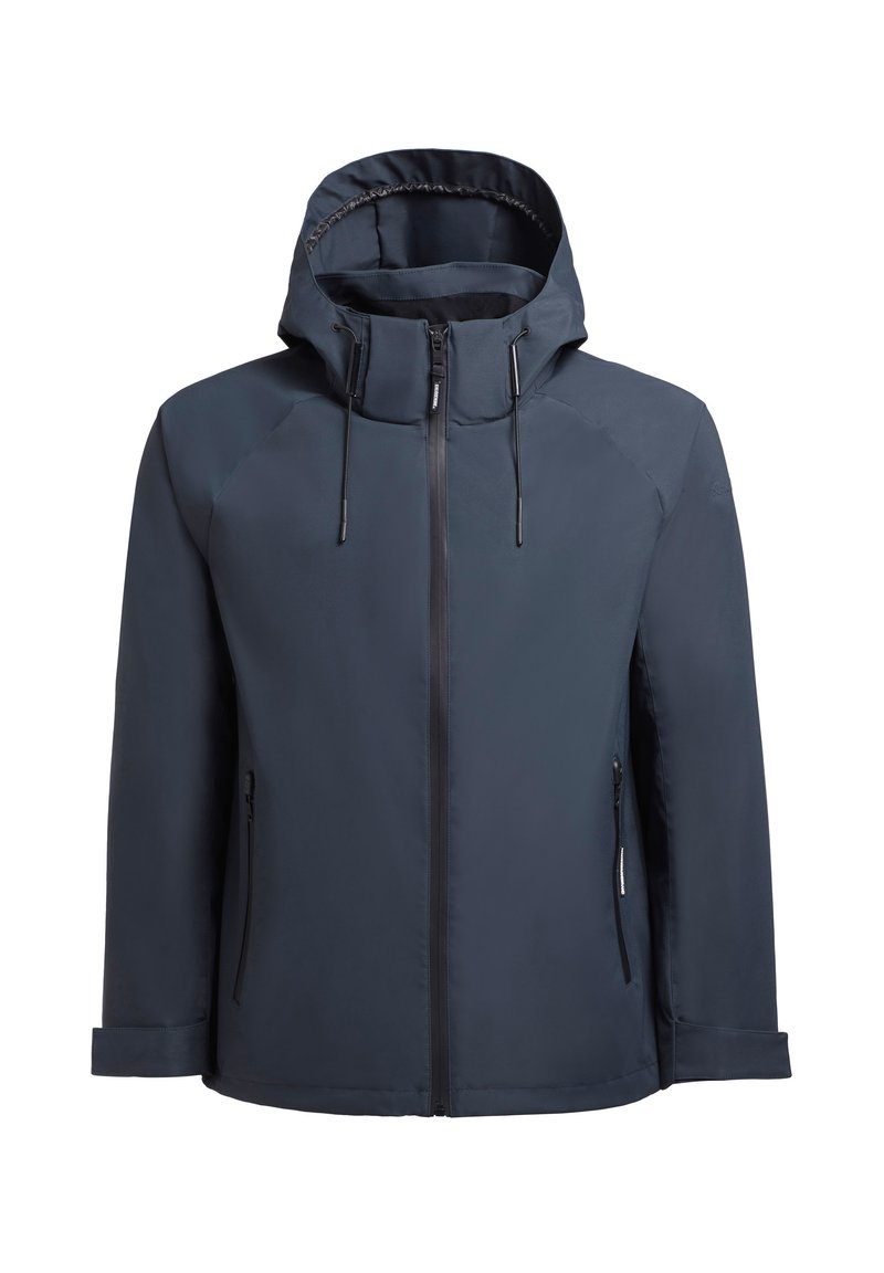 khujo Outdoorjas donkergrijs