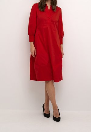 Skjortklänning - red
