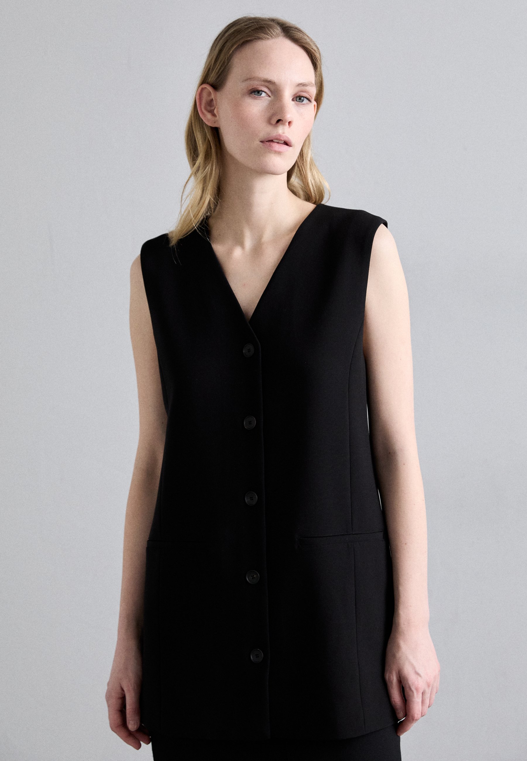 By Malene Birger FRANCINNE - Vest - black/must - Zalando.ee