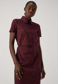 Patrizia Pepe ABITO DRESS - Paitamekko - dark plum