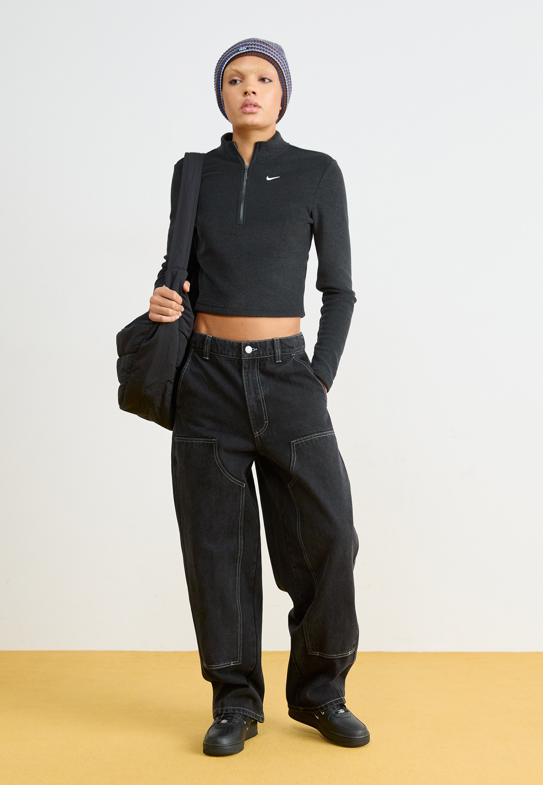 nike air force 1 with black jeans