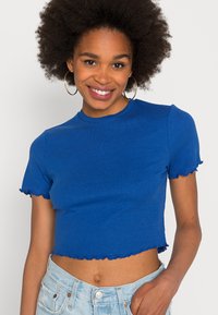 VILA VIMULLA - T-shirt básica - mazarine blue