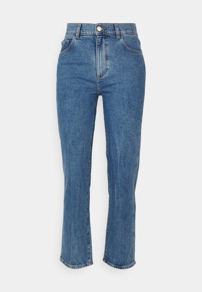 DL1961 PATTI STRAIGHT HIGH RISE VINTAGE ANKLE - Džinsi ar taisnām starām - blue rapids
