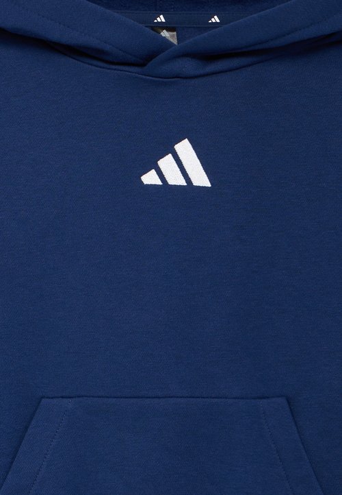 adidas JUNIOR HOODIE UNISEX - Hoodie - dark blue/white — photo 3
