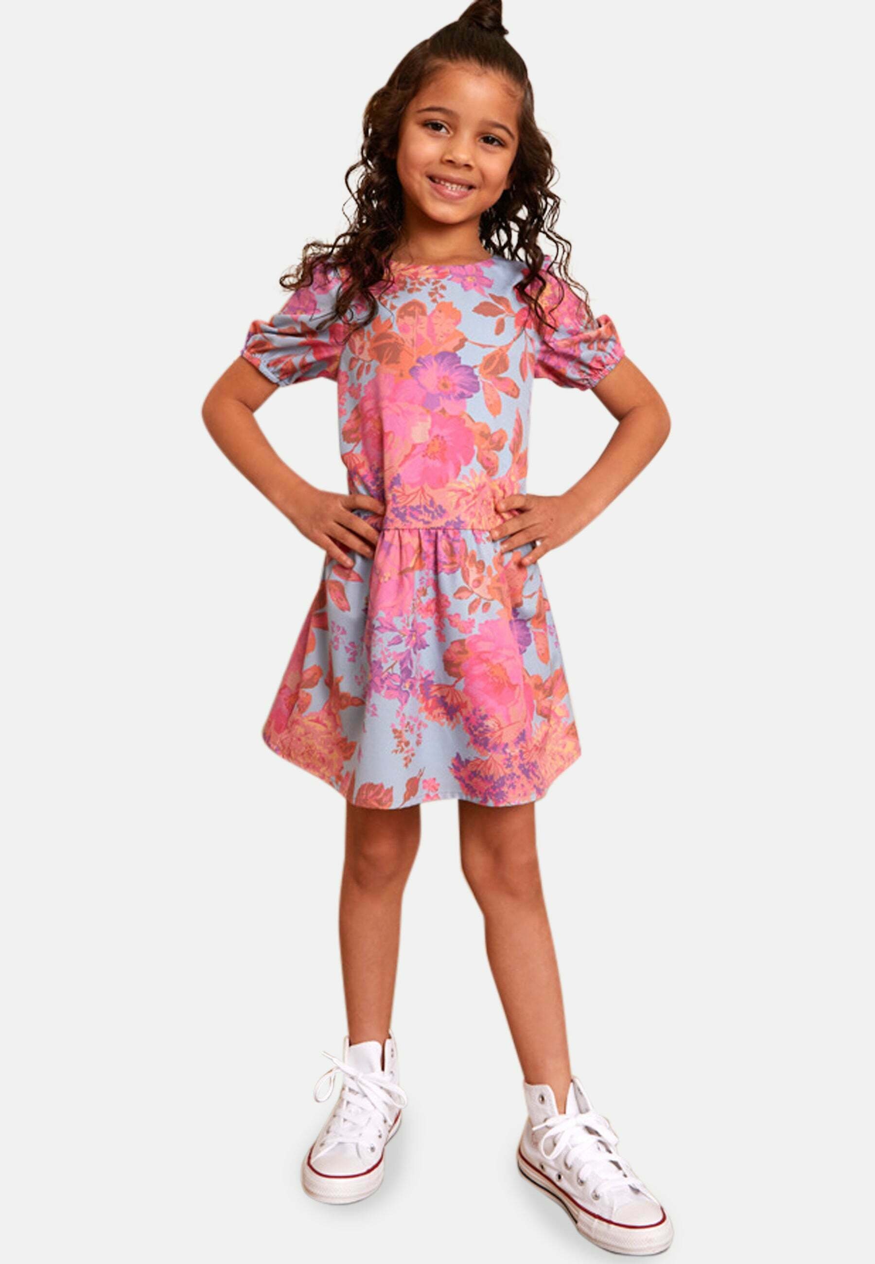 Chi Chi Girls PUFF SLEEVE FLORAL 