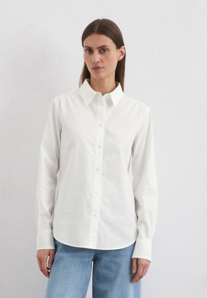 Button-down blouse - cloudy white