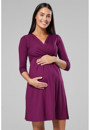 Chelsea Clark Day dress - dark purple