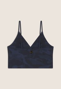 Freddy CROPPED FANTASIA CAMO CON INCROCI FRONTALI - Sports-BH'er med let støtte - mimetic allover blue