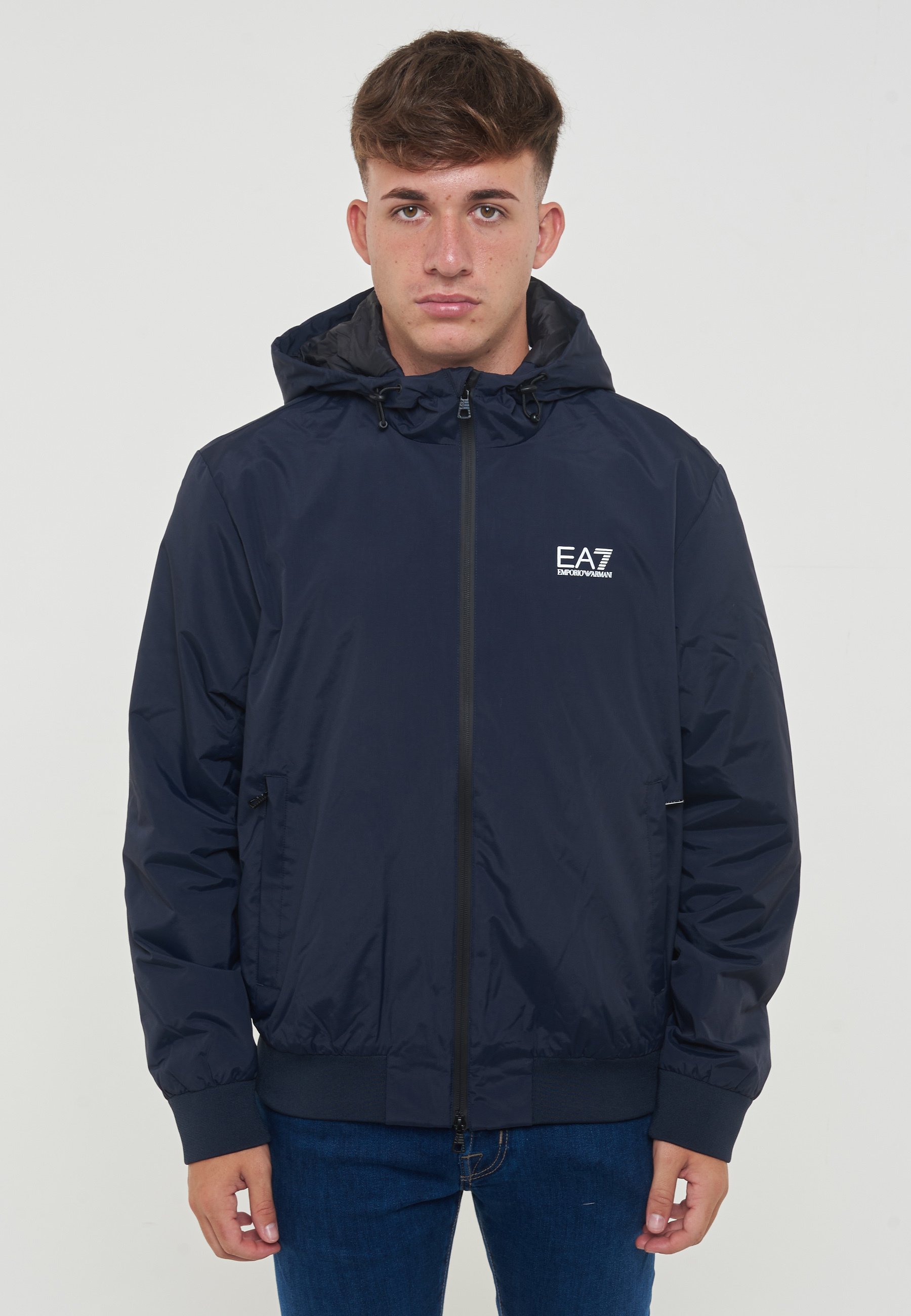 EA7 Emporio Armani CORE IDENTITY - Light jacket - armani blue/dark
