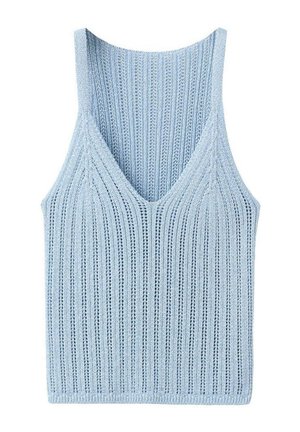 Mango, ADULT - Top - light blue