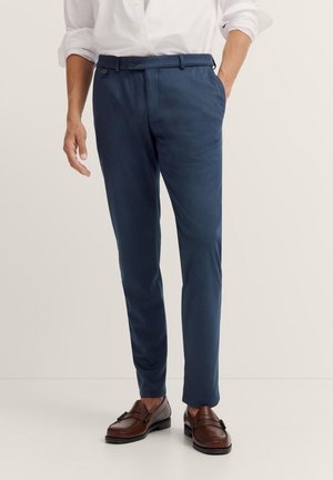 STRETCH - Chinos - marine