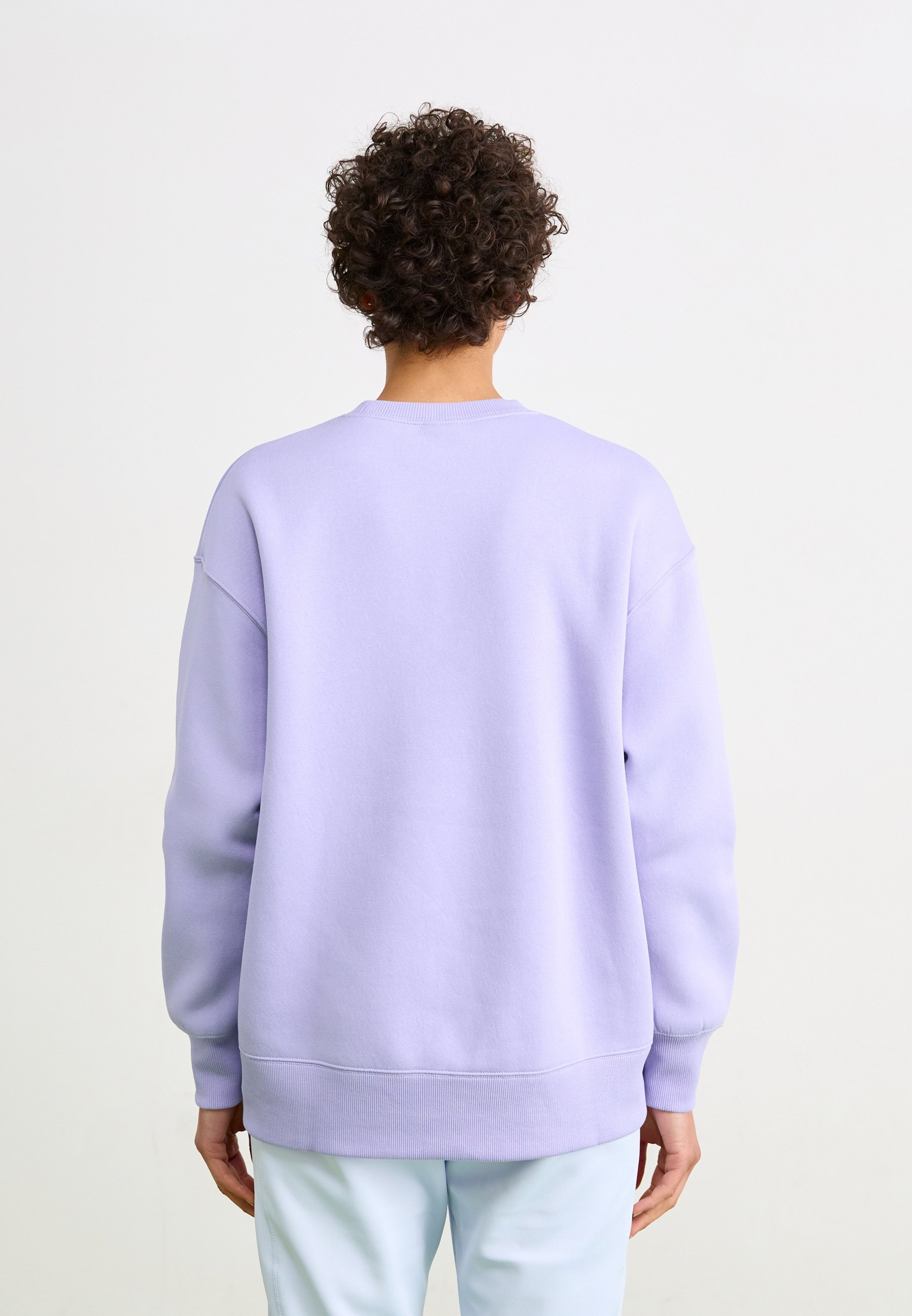 売れ筋商品|||ナイキ パーカー・スウェットシャツ レディース アウター LONG CREW - Sweatshirt - lilac ice/sail Nike Sportswear Women's Logo Crewneck / Lilac Ice | JD Sports