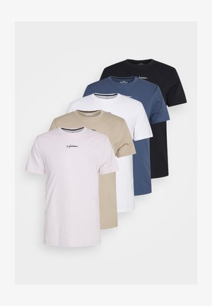 CREW SEASONAL MIXED MARKETING 5 PACK - Basic T-shirt - multi-coloured