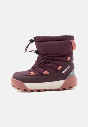 Viking, SPACESHIP WP BLINKY UNISEX - Зимни ботуши - plum/pink