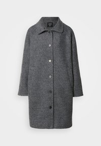 NORA - Halflange jas - dark grey melange