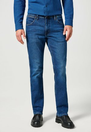 Jeans straight leg - blue denim