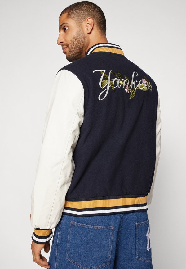 MLB NEW YORK YANKEES FLORAL VARSITY JACKET - Club wear4