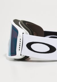 Oakley LINE MINER L UNISEX - Ochelari de schi - matte white/sapphire irid