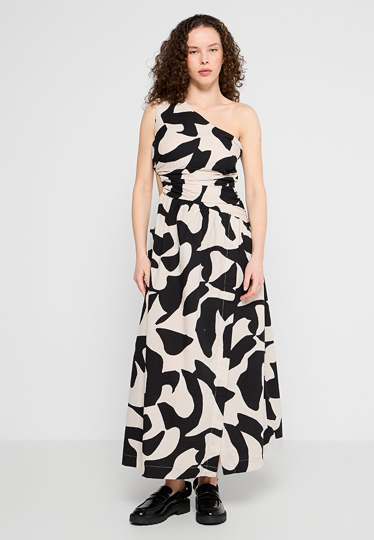 Abercrombie & Fitch Maxi-jurk beige