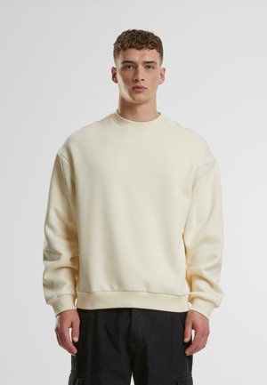 FLUFFY CREWNECK - Sweatshirt - whitesand