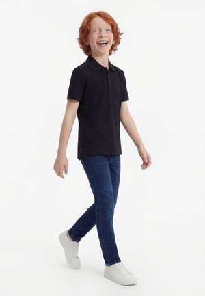 Calvin Klein Jeans LOGO - Polo majica - black