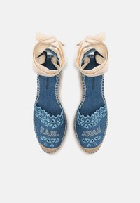 KARL LAGERFELD Espadrillas - light blue