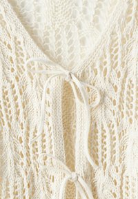 ONLY ONLLIZZY LONG CARDIGANNT - Vest - pumice stone