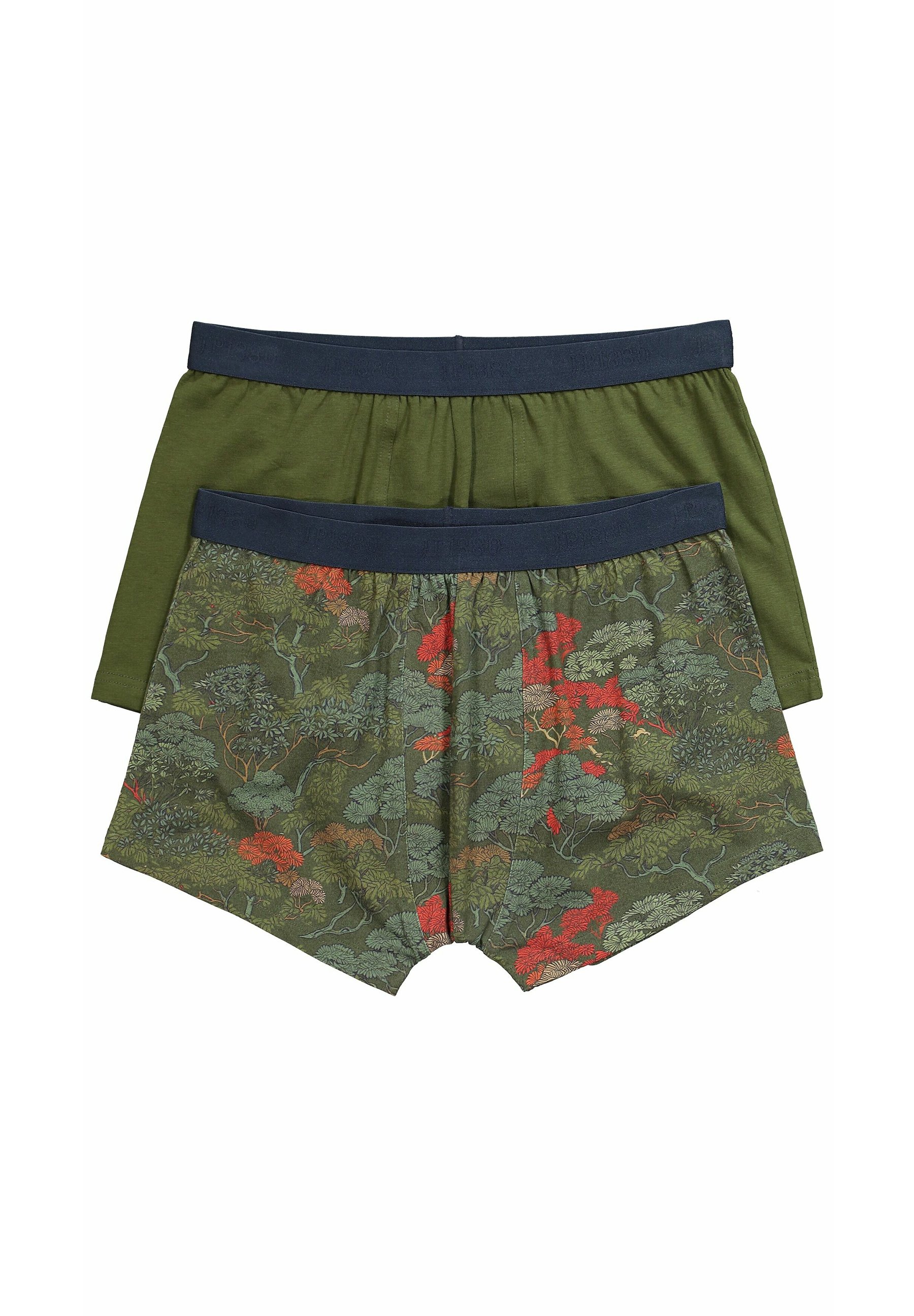 JP1880 2-PACK - Boxer aderenti - dark khaki/cachi