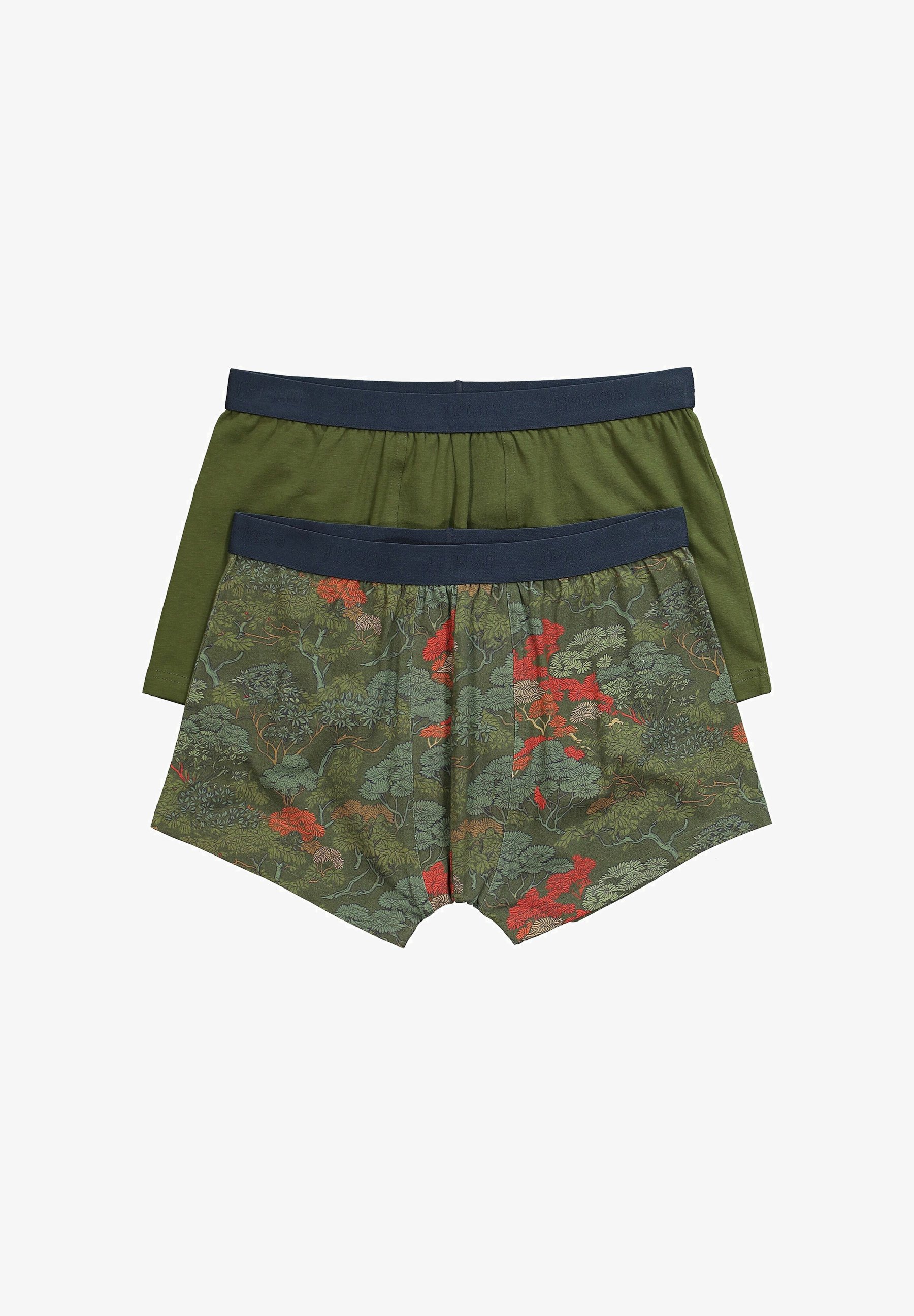JP1880 2-PACK - Boxer aderenti - dark khaki/cachi JP1880 2-PACK - Boxer aderenti - dark khaki/cachi