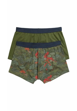 2-PACK - Boxer aderenti - dark khaki
