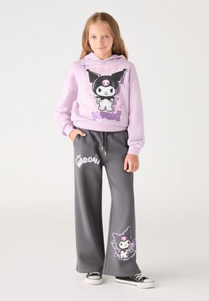 Terranova, PANTALONE GINNICO LUNGO CON STAMPA - Pantaloni sportivi - grigio scuro