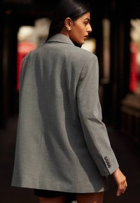 Next OVERSIZED DOUBLE BREASTED - Blazer - dark grey