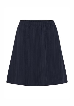 Kaffe PAULINA - Fustă în formă de A - midnight marine cc
