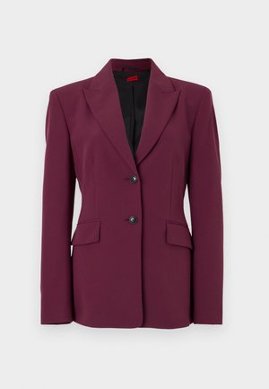 HUGO ASMALLA - Blazer - dark purple