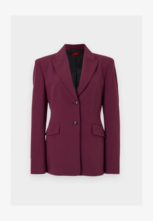 HUGO ASMALLA - Blazer - dark purple