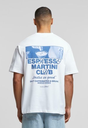 Another Cotton Lab ESPRESSO MARTINI  - T-shirt con stampa - white