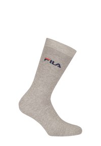 Fila UNISEX  6ER PACK - STRÜMPFE, STREET, LIFESYLE - Calcetines de deporte - schwarz/grau