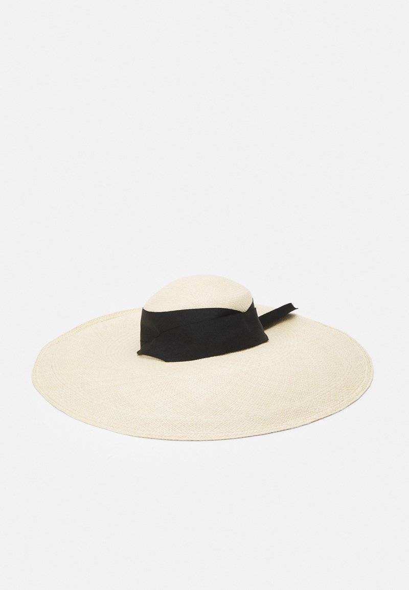 Sensi Studio LADY IBIZA WITH MEDIUM TWIST BAND - Šešir - natural/black