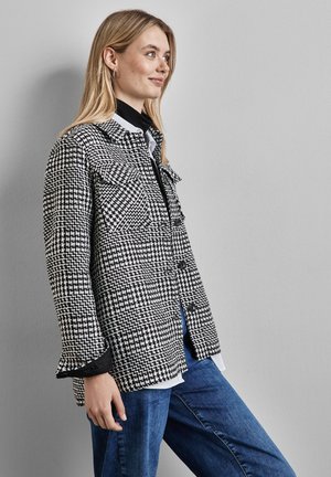 KARIERTE  - Leichte Jacke - schwarz