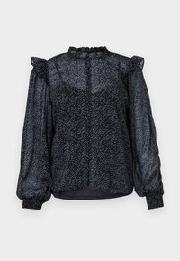 VMYLLDES FRILL - Chemisier - black