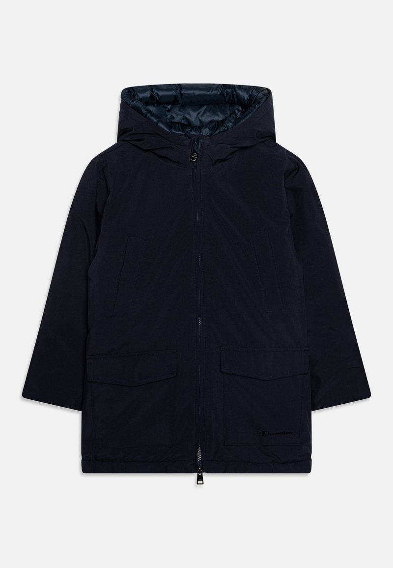 Champion - OUTDOOR HOODED UNISEX - Winterjas - dark blue, Vergroten