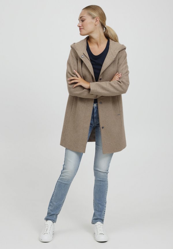 OXNELINA - Winter coat - dune melange3