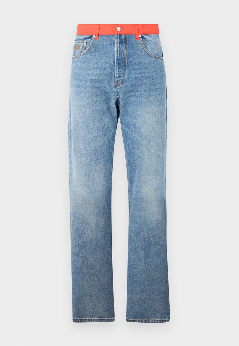 MSGM Relaxed fit jeans blauw